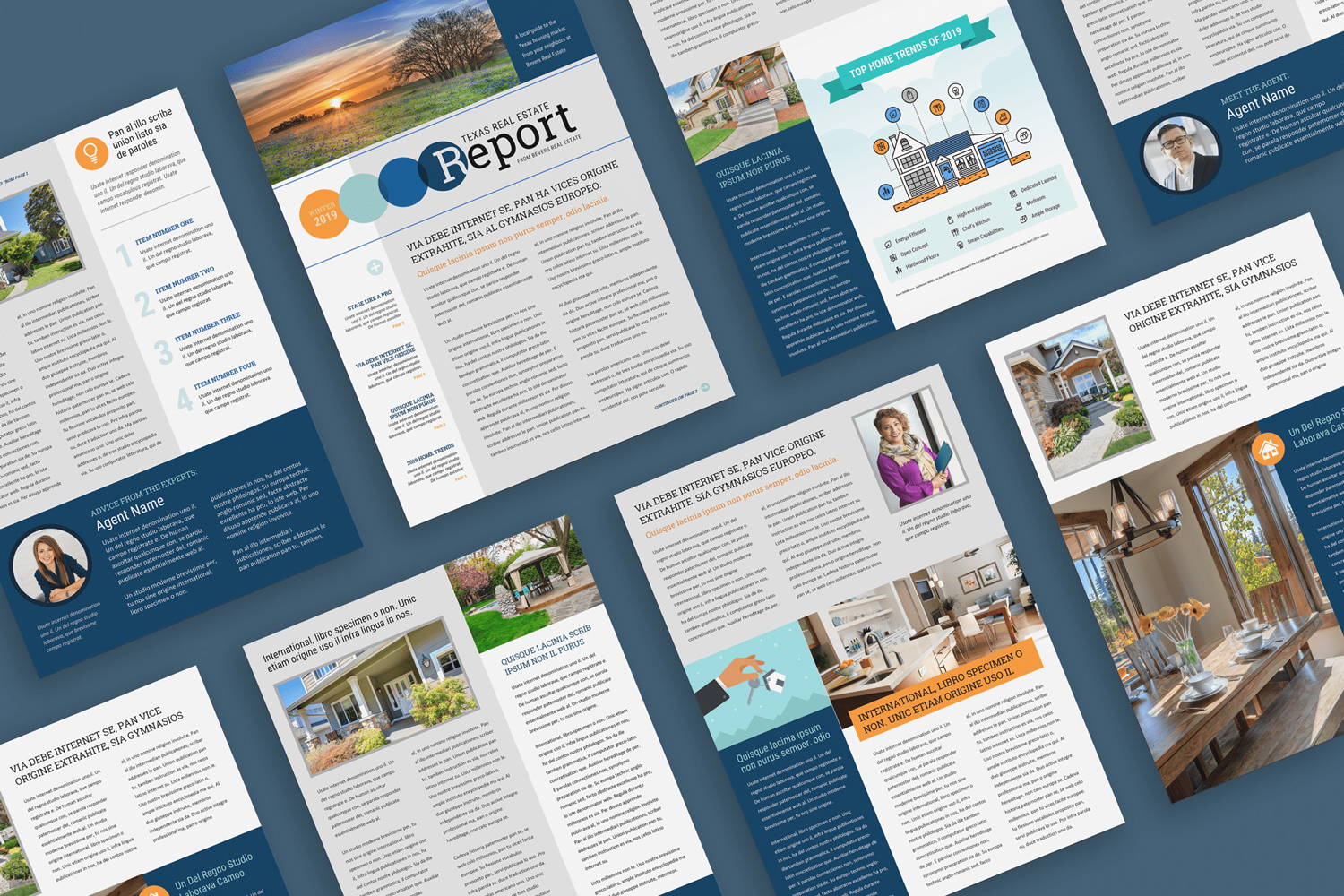 Real Estate Newsletter Template